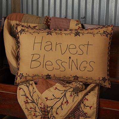 Heritage Farms Harvest Blessings Throw Pillow