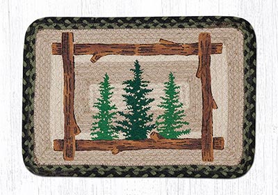 Tall Timbers Oblong Printed Placemat