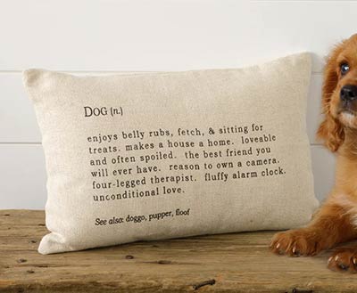 Dog Definition Pillow