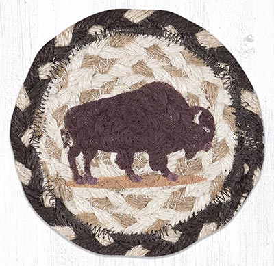 Buffalo Braided Coaster