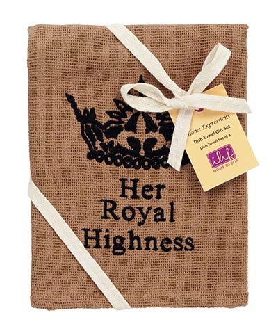 Royal Highness Dishtowel Set