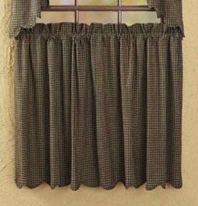 Kettle Grove Cafe Curtains - 36 inch