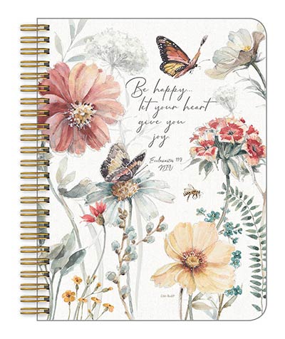 Butterfly Garden Medium Notebook