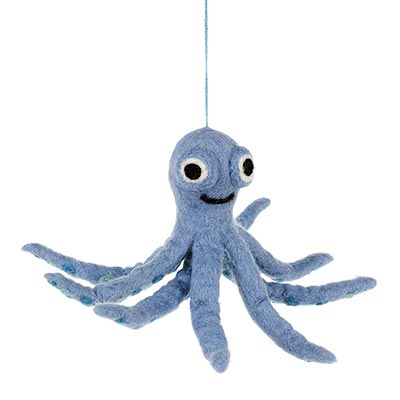 Ollie the Octopus Ornament