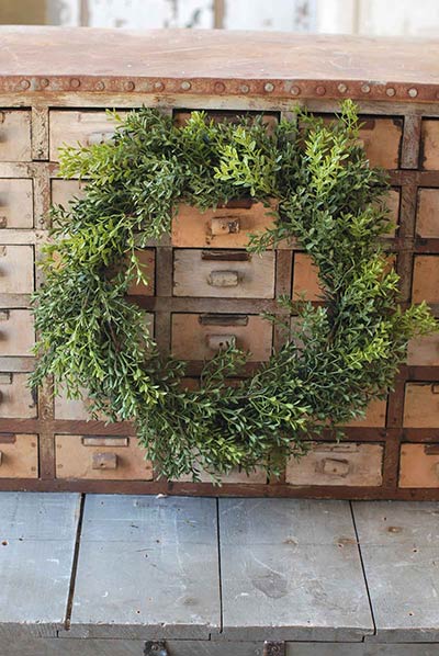 New England Boxwood Wreath