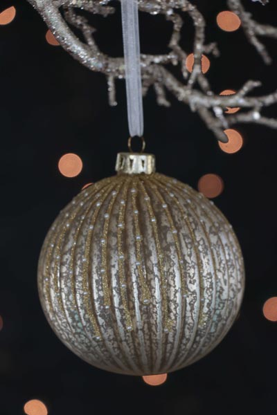 Champagne Glass Ball Ornament