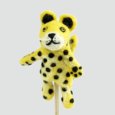 Leopard Finger Puppet