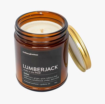 Lumberjack Soy Jar Candle