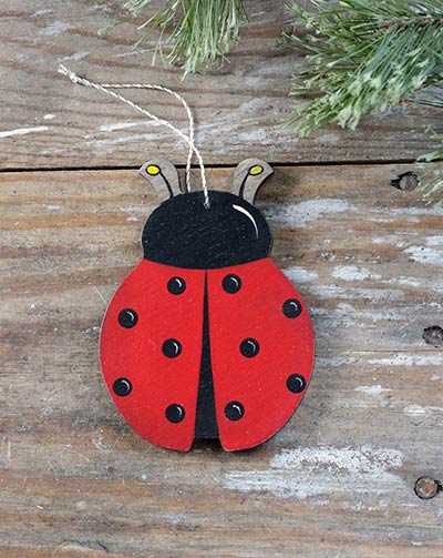 Ladybug Personalized Ornament