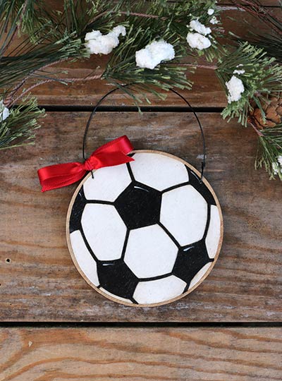 Soccer Ball Ornament (Personalized)