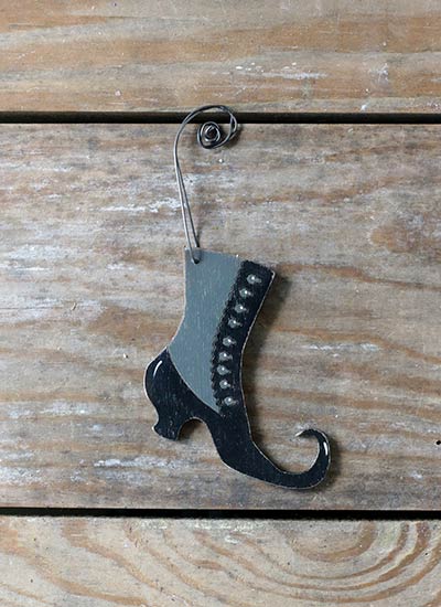 Witch Boot Ornament