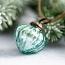 Mint Glass 1 inch Lantern Ornament