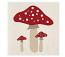 Red Mushroom Swedish Dishcloth