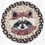 Raccoon Braided Tablemat - Round (10 inch)