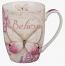 Believe Pink Butterfly Coffee Mug