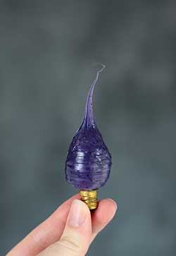 Plum Scented Silicone Light Bulb