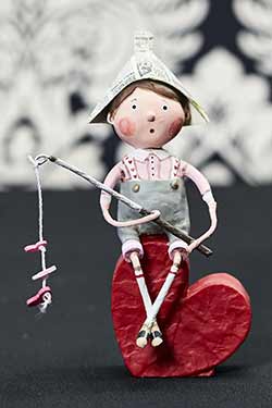 by ESC & Co. 7.5" Tall LOVE'S FOOL Lori Mitchell Whimsical Figurine 