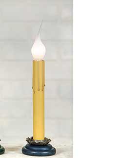 Blue Charming Light Candle Lamp - 6 inch