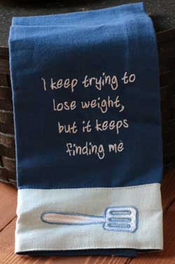 Lose Weight Guest Towel