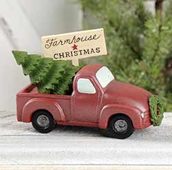 Farmhouse Christmas Truck with Tree