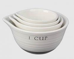 Ceramic Two-Tone Measuring Cups