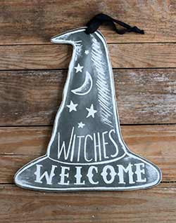 Witches Welcome Chalk Hang-up