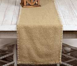 Nowell Natural 48 inch Table Runner