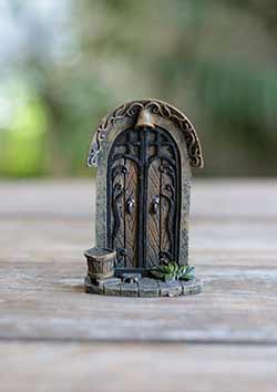 Fairy Garden Door with Bucket