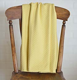 Butter Yellow Baby Blanket