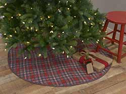 Anderson Plaid Christmas Tree Skirt - 55 inch