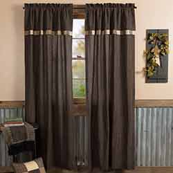 Kettle Grove Panel with Attached Valance Block Border