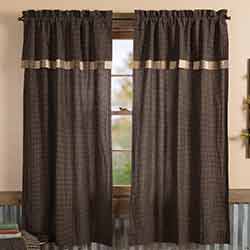 Kettle Grove Short Panel with Attached Valance Block Border