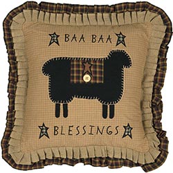 Baa Baa Blessings Pillow
