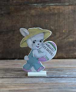 Vintage Easter Dummy Board - Bunny