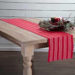 Holly Red 90 inch Table Runner