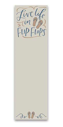 Flip Flops List Notepad