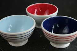 Stars and Stripes Fluted Prep Bowl
