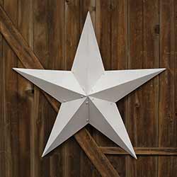 White Barn Star, 36 inch