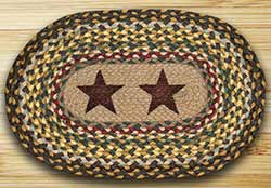 Gold Stars Braided Placemat