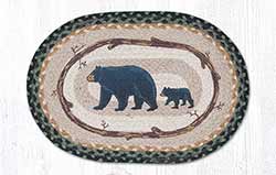 Mama & Baby Bear Braided Placemat