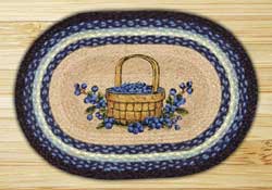 Blueberry Basket Braided Placemat