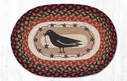 Crow & Star Braided Placemat - Oval