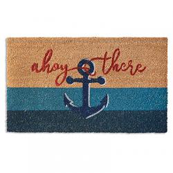 Ahoy There Nautical Doormat