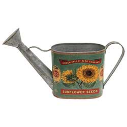 Sunflower Watering Can