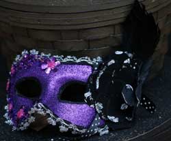 Masquerade Mask - Purple