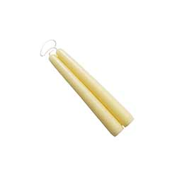 6 inch Parchment Mole Hollow Taper Candles (Set of 2)