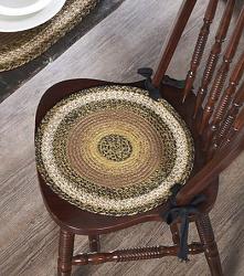 Kettle Grove Braided Chair Pad