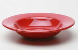 Sonoma Red Rimmed Soup Bowls (Set of 4)