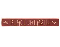 Peace On Earth Shelf Sitter