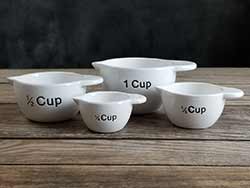 Simple Farmhouse Measuring Cup Set
